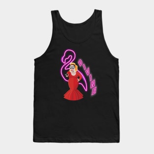 Divine Pink Flamingos Tank Top